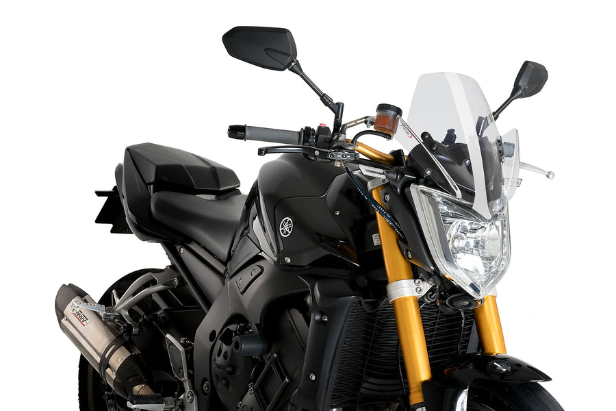 YAMAHA FZ1 [2015] – Új generációs sportszélvédő | Tiszta | PUIG 4119W