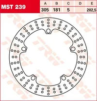 Bmw R 1200 C Independent (0405) [2005] - Bremsscheibe Fest Rund – Bild 12