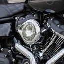 Harley-Davidson XL 883 L Sportster SuperLow [2020] - Stealth Luftfilterabdeckung – Oberfläche: Silber – Oberfläche: Verchromt – Design: Teardrop – Bild 9