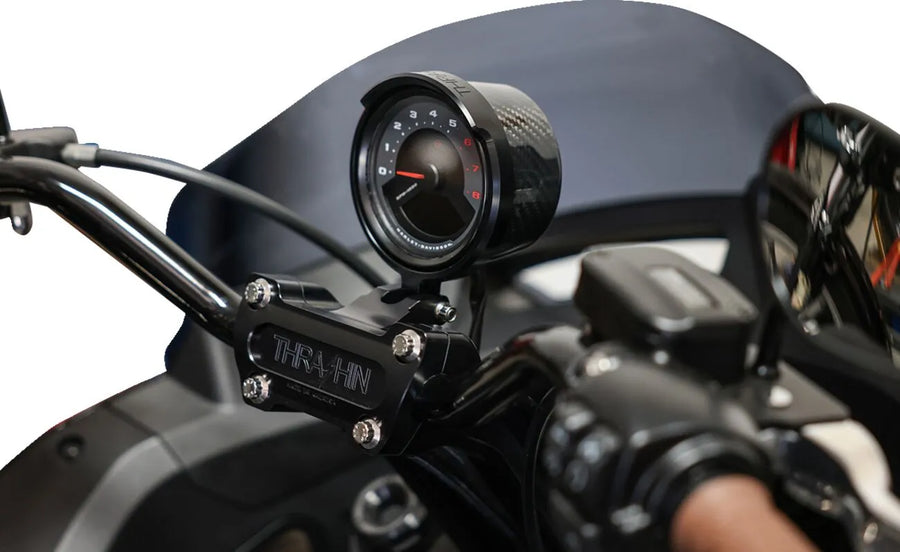 harley davidson softail street bob fxbb [THRASHIN SUPPLY CO.] – Softail Gauge Offset Kit