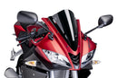 YAMAHA YZF-R 125 [2018] - PUIG versenyképernyő | Fekete | PUIG 4637N