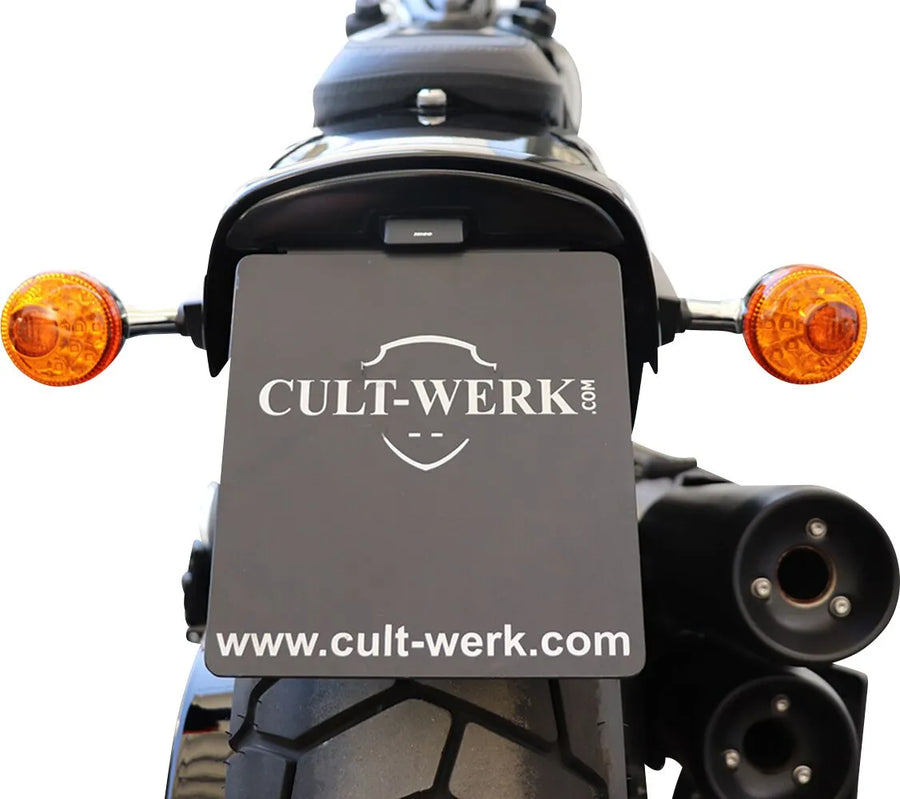 harley davidson fxfb [CULT WERK] – rendszámtartó