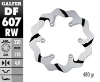 Husqvarna Wr 125 [1972-1973, 1975, 1980] - BREMSSCHEIBE FIXED WAVE GROOVED OVERSIZE – Bild 6