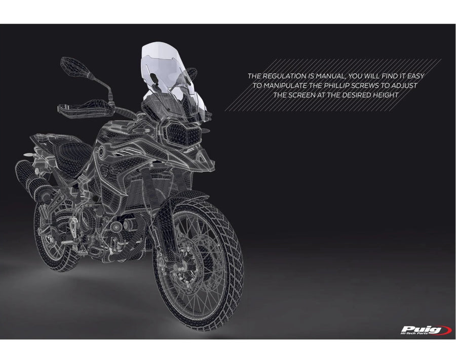 BMW F 750 GS [2024] – Állítható szélvédő – Színezett