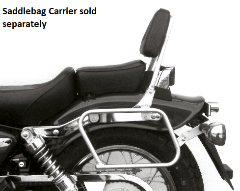 Honda CA 125 Rebel [1995-2001] - Sissybar csomagtartó nélkül, krómozott