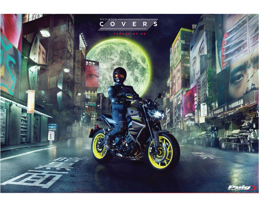YAMAHA MT-09 SP [2020] – Radiátor sapka – matt fekete