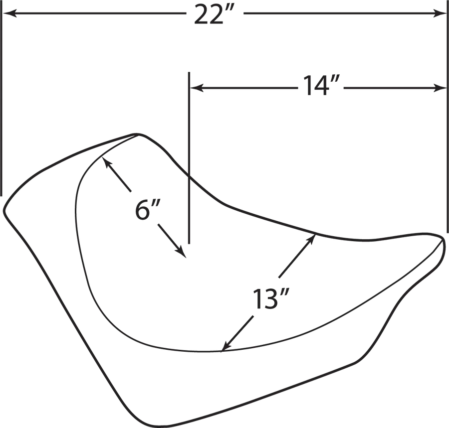 harley-davidson street bob [DRAG SPECIALTIES] – EZ-ON szólóülés