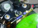 Kawasaki ZX-6 R, ZX-6 RR [HYPERPRO] – Kormánylengés-rögzítő készlet, arany (MK-KA06-T004)