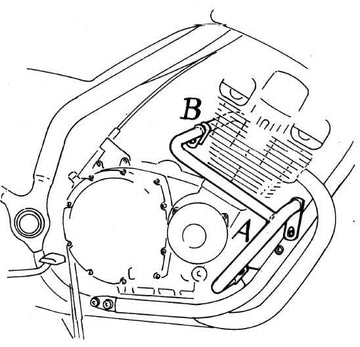 Yamaha XJ 900 S Diversion [1994-2003] - Motorvédő