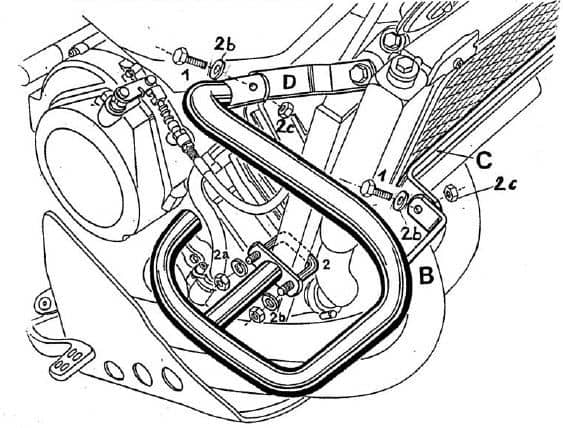 Yamaha XTZ 750 Super Ténéré [1989-1997] - Motorvédő