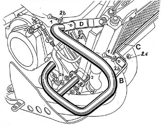 Yamaha XTZ 750 Super Ténéré [1989-1997] - Motorvédő