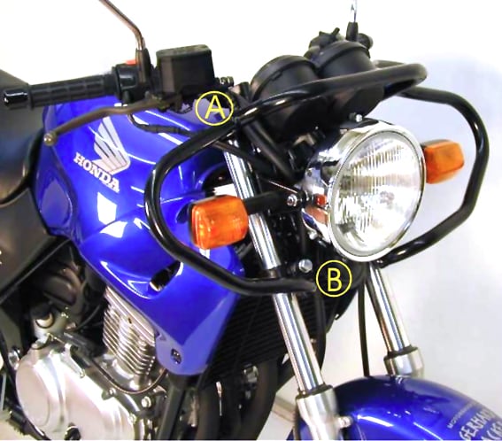 Honda CB 500 [1993-1997] - Fekete első védőburkolat