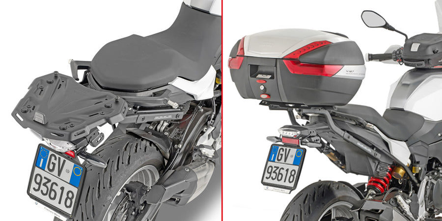 BMW F 900 R [GIVI] - Felső toktartó MONOKEY® vagy MONOLOCK® tokokhoz, MONOKEY® M5 lemezre szerelhető