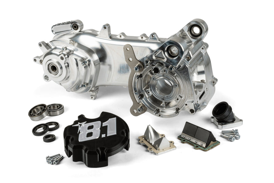 MBK MachG 50 2T LC [–2002] - Motorgehäuse CNC Fireblade