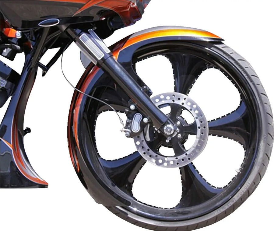 harley davidson touring [PAUL YAFFE BAGGER NATION] – DEI acél sárvédő 21", 23", 26"