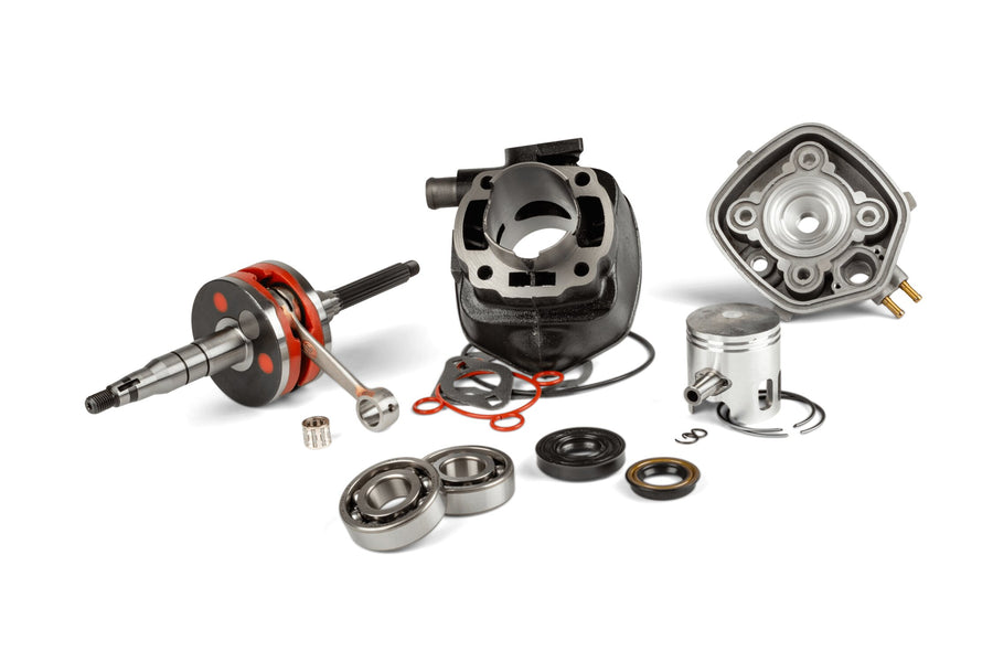 MBK Nitro 50 2T LC [–1998] - Zylinderkit und Kurbelwelle 70 Grauguss LC