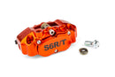 MBK Nitro 50 2T LC CAT [2004–] - 4-Kolben Bremssattel mit Adapter Orange