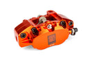 MBK Nitro 50 2T LC CAT [2004–] - 4-Kolben Bremssattel mit Adapter Orange