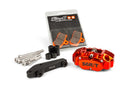 MBK Nitro 50 2T LC [2000–] - 4-Kolben Bremssattel mit Adapter Orange
