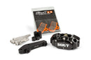 MBK Nitro 50 2T LC [2000–] - 4-Kolben Bremssattel mit Adapter Schwarz
