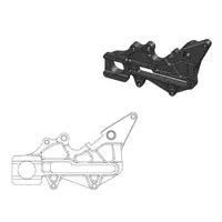 Swm RS 340 S [2016] - Bremssattel-Versatzhalter für vordere 300 mm Bremsscheibe – Bild 11
