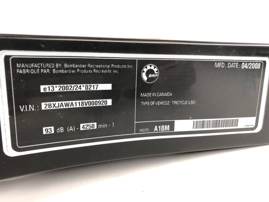 Can Am Spyder SM5 [2009] – Lengőkar