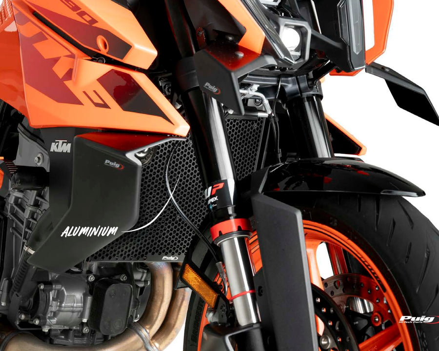 YAMAHA MT-07 Y-AMT [2025] – Radiátorvédő – Fekete