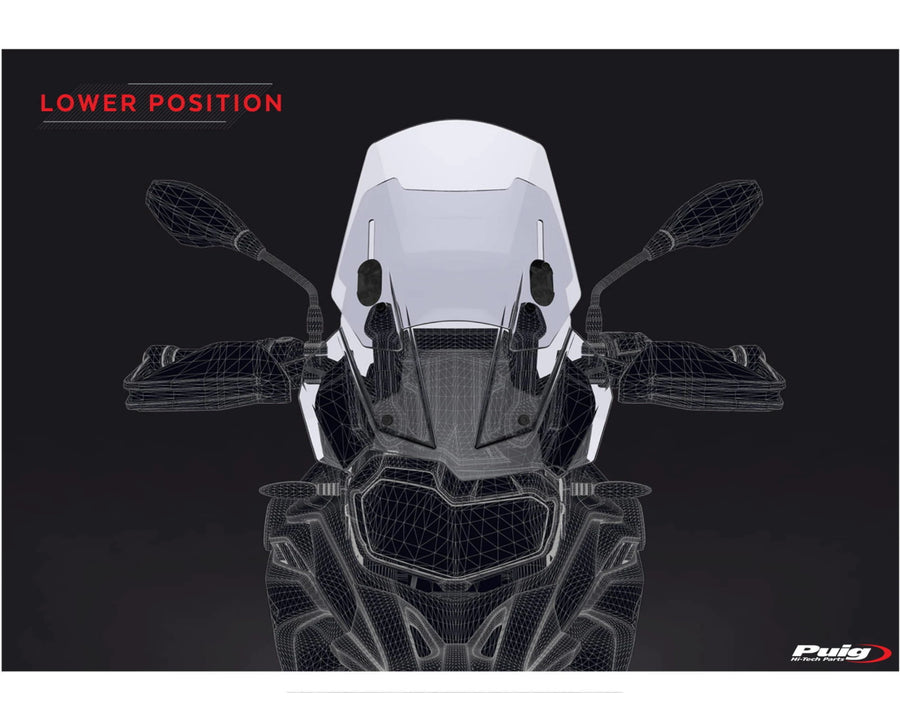BMW F 750 GS [2024] – Állítható szélvédő – Színezett