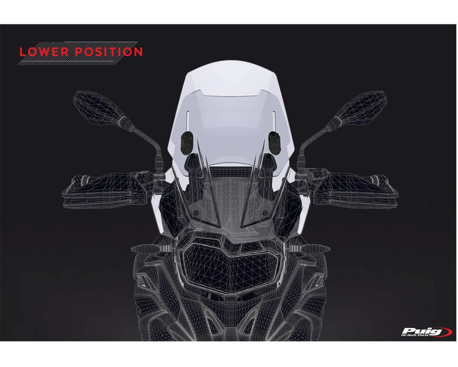 BMW F 750 GS [2024] – Állítható képernyő – Átlátszó