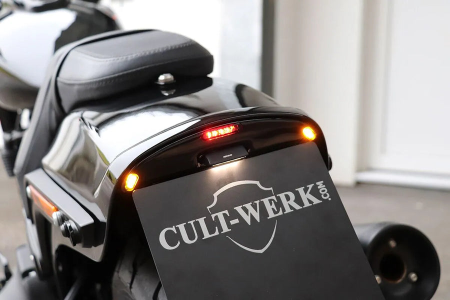 harley davidson fxfb [CULT WERK] – rendszámtartó