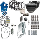 Harley-Davidson FLHFB 1868 Electra Glide Highway King 114 [2023] - 132" Power Package Motorleistungs-Kit – Oberfläche: Schwarz, Hervorgehobene Lamellen – Bild 8