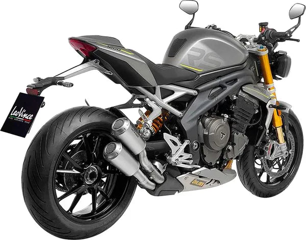 Triumph Speed ​​​​Triple 1200 RS [LEOVINCE] – LV-10 felcsúsztatható hangtompító