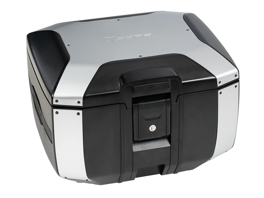 Kawasaki Z 650 [2017-2026] - Smartrack-Set mit Xcore Topcase silber/schwarz