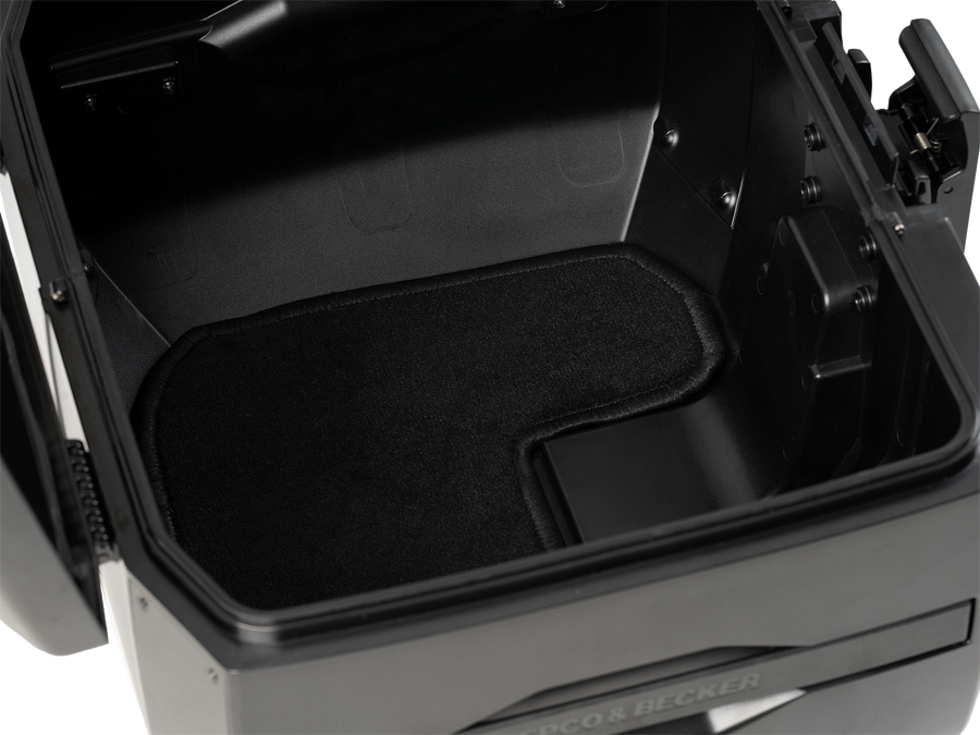 Kawasaki Z 650 [2017-2026] - Smartrack-Set mit Xcore Topcase silber/schwarz