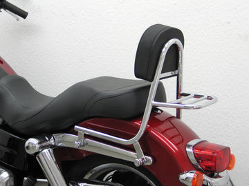 Harley Davidson Dyna Switchback [2010-2016] - Sissy rúd csőből párnával és csomagtartóval