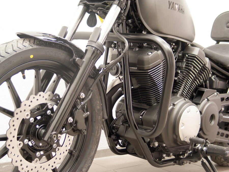 Yamaha XV 950 R [2013-2020] - Védőrúd, nagy kivitel 38 mm-es csőből, fekete