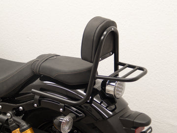 Yamaha XV 950 R [2013-2020] - Cső alakú sissy rúd párnával és csomagtartóval, fekete