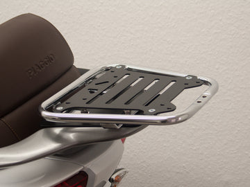 Piaggio MP3 LT 500, azaz [2014-2016] - Topca „flex” támogatás, fekete króm kerettel