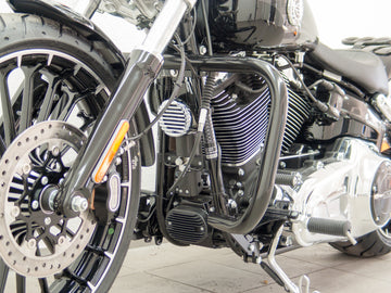 Harley Davidson Breakout (FXSB) 2013-2017 [2013-2017] - Guard, nagy változat 38 mm-es csőből, négyzet alakú, fekete