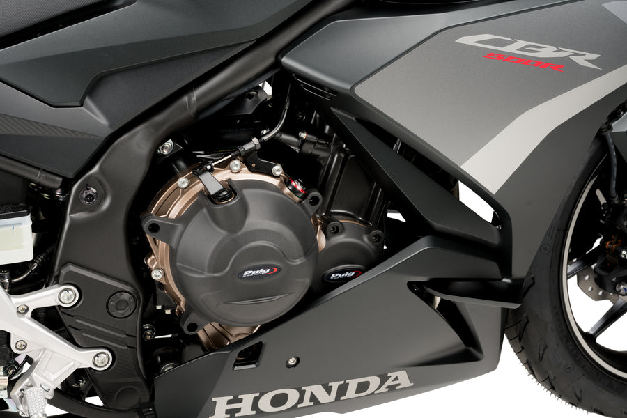 HONDA CBR 500 R [2024] – Motorvédők Track for Championship – Fekete