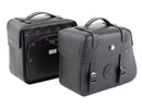 Motoros táska [Hepco & Becker] - bőrtáska készlet Rugged 21 L - fekete - C-Bow