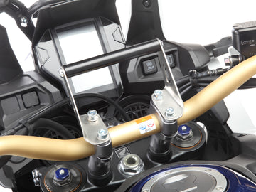 Honda CRF 1000 L Africa Twin (DCT is) (SD04) 2015-2016 és (SD06) 2017-2019 és egyéb motorkerékpárok [2015-2016] - készüléktartó, magas, kormánytartókra rögzíthető