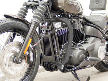 Harley Davidson Softail (Milwaukee-Eight 107/114) [2018] - Guard, nagy változat 38 mm-es csőből, kúpos forma, fekete