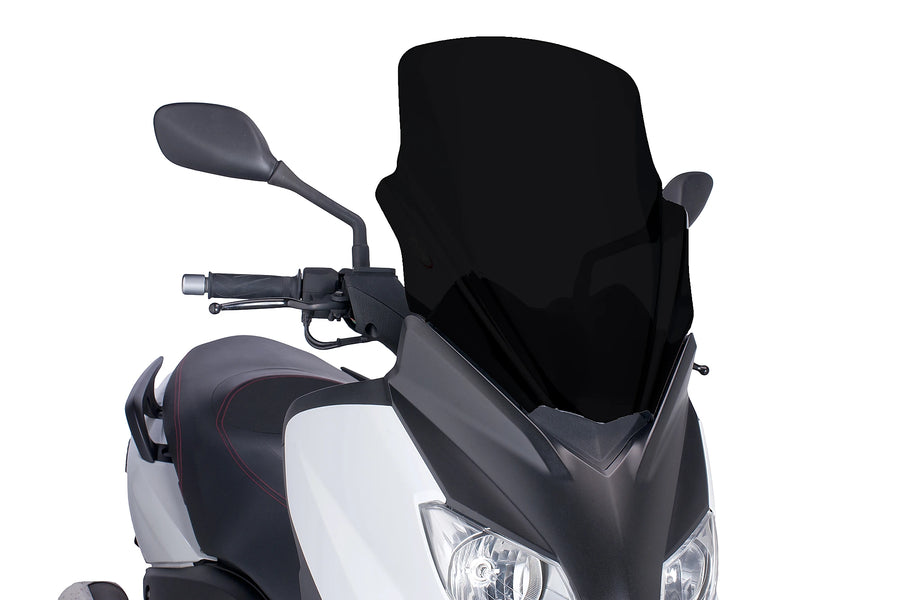 YAMAHA X-MAX 250 [2005] - V-Tech Line Touring szélvédő | Fekete | PUIG 6259N