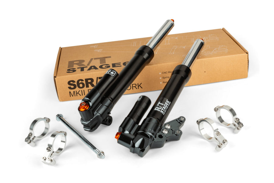 MBK Nitro Naked 50 2T LC [2014–] - Gabel R/T mit Schutzblechhalter