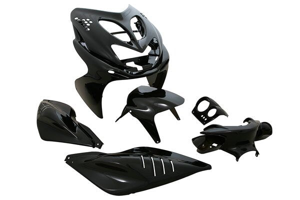 MBK Nitro 50 2T LC CAT [2004–] - Verkleidungskit mit Beleuchtung, schwarz