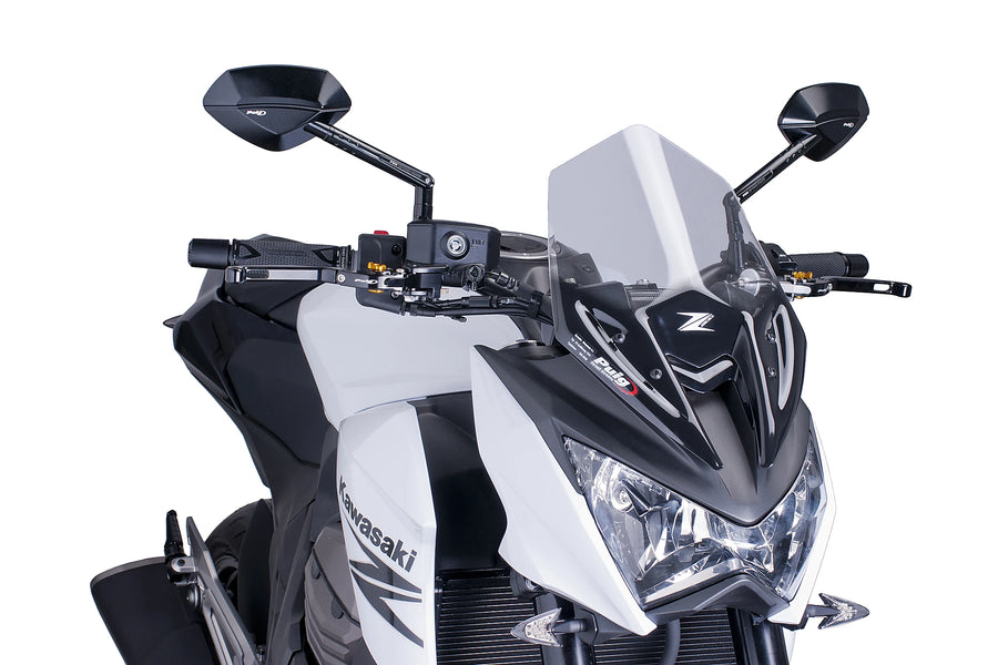 KAWASAKI Z 800 E [2016] - PUIG új generációs sport szélvédő | Tiszta | PUIG 6401W