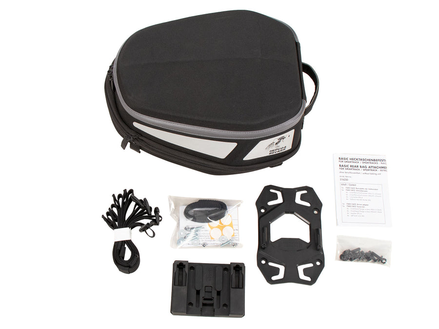 Farokzsák [Hepco & Becker] - Royster Rearbag Sport faroktáska incl. alaptartozék - fekete - Smartrack