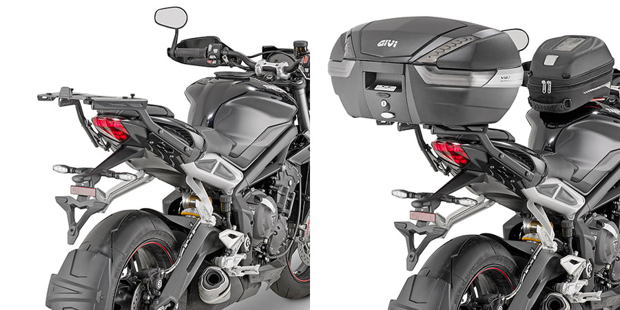Triumph Street Triple 765 RX [2025-2026] - felső toktartó Monokey vagy Monolock számára