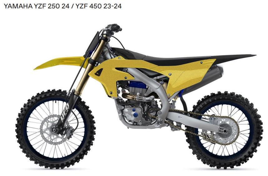 YAMAHA YZ 450 [2023-2025] - Műanyag készlet motorkerékpárokhoz